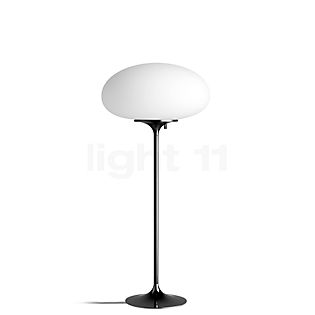 Gubi Stemlite Lampada da tavolo satinato/nero-cromo - 70 cm