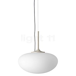 Gubi Stemlite, lámpara de suspensión satinado/gris - ø38 cm