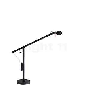 HAY Fifty-Fifty Mini, lámpara para escritorio LED negro