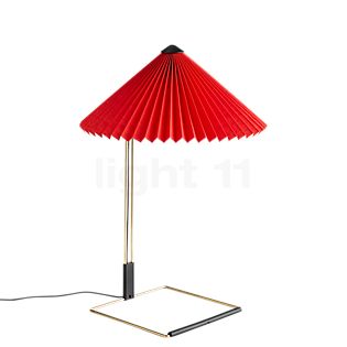 HAY Matin L Lampada da tavolo LED rosso