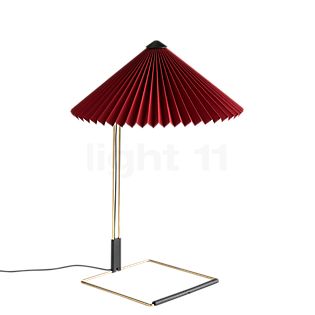 HAY Matin L Lampe de table LED rouge