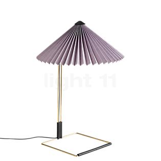 HAY Matin L, lámpara de sobremesa LED violeta