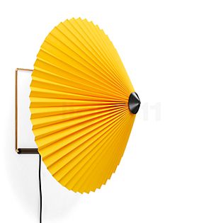 HAY Matin, lámpara de pared LED amarillo - ø38 cm