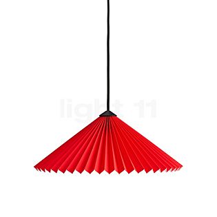 HAY Matin, lámpara de suspensión rojo - ø38 cm