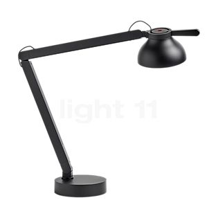 HAY PC Double Arm Schreibtischleuchte LED soft black