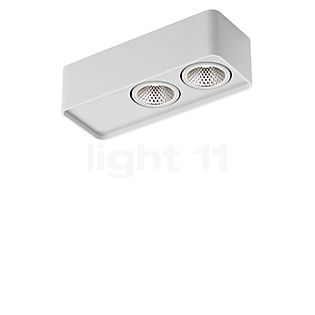 Helestra Cas Ceiling Light LED 2 lamps white matt
