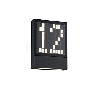 Helestra Dial Wall Light LED graphite , Warehouse sale, as new, original packaging