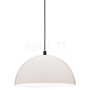 Helestra Doro, lámpara de suspensión blanco - ø50 cm - cable negro
