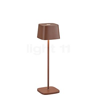 Helestra Kori Lampe rechargeable LED brun rougeâtre