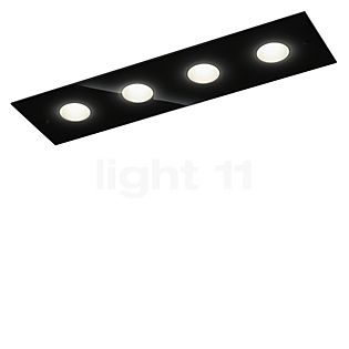 Helestra Nomi Plafonnier LED noir - 75 cm