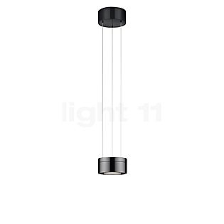 Helestra Oda Suspension LED noirchrome - sans verre