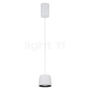 Helestra Ove, lámpara de suspensión LED blanco