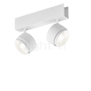 Helestra Pont Lampada da soffitto LED 2 fuochi bianco opaco