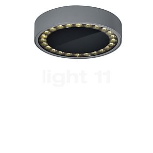 Helestra Say, lámpara de techo LED grafito - 5 cm