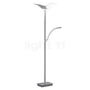 Hell Andy Vloerlamp LED 2-lichts nikkel mat