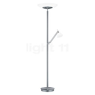 Hell Findus Floor Lamp LED nickel - with reading light