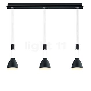 Hell Leni Hanglamp LED 3-lichts zwart