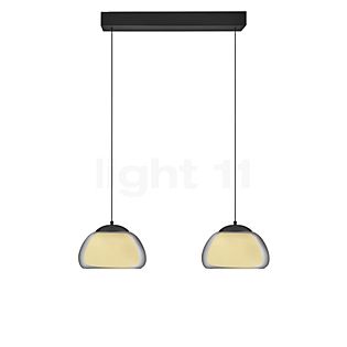 Hell Luxxo Hanglamp LED 2-lichts zwart