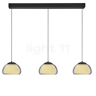 Hell Luxxo Pendant Light LED 3 lamps black