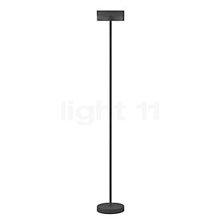 Hell Mesh Akku-Stehleuchte LED schwarz - 120 cm