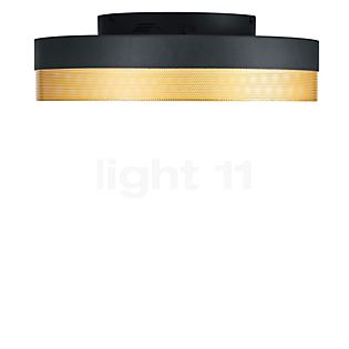 Hell Mesh Deckenleuchte LED schwarz/gold - 45 cm