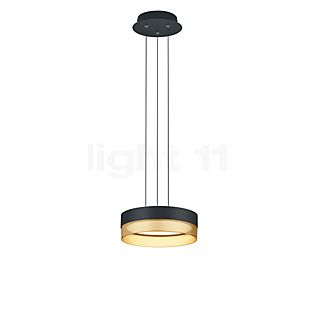 Hell Mesh Hanglamp LED zwart/goud - 30 cm