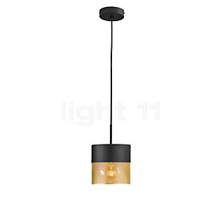 Hell Mesh Hanglamp zwart/goud - 18 cm