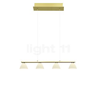 Hell Mona Pendelleuchte LED messing matt - 77 cm