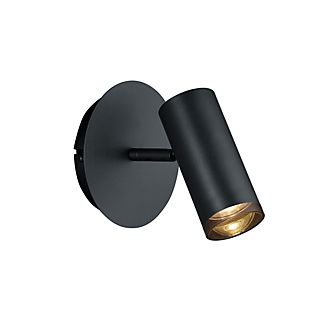 Hell Polo Ceiling-/Wall Light black