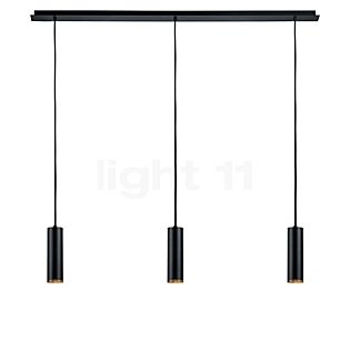 Hell Polo Hanglamp 3-lichts zwart