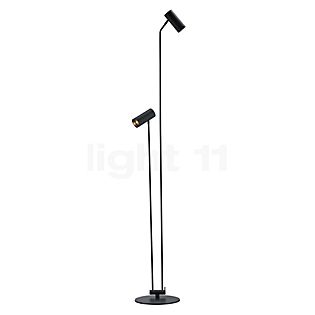 Hell Polo Lampadaire 2 foyers noir - 180 cm