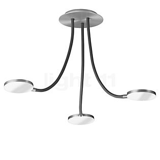 Holtkötter Flex D3 Lampada da soffitto LED alluminio/grigio