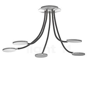 Holtkötter Flex D5 Lampada da soffitto LED alluminio/grigio