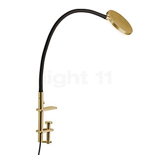 Holtkötter Flex K Clamp Light LED brass/black