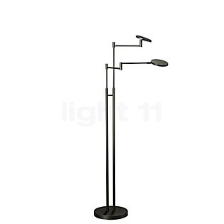 Holtkötter Plano Twin Floor Lamp LED platinum , Warehouse sale, as new, original packaging
