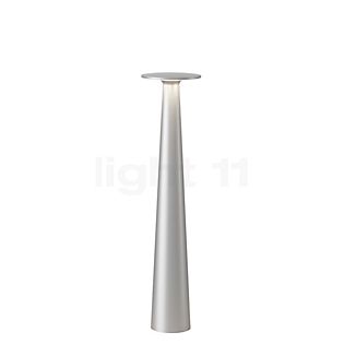IP44.DE Lix Skinny Lampada ricaricabile LED argento