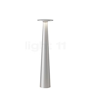 IP44.DE Lix Skinny, lámpara recargable LED plateado