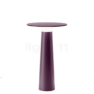 IP44.DE Lix, lámpara recargable LED púrpura