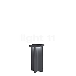 IP44.DE Mir X Sockelleuchte LED anthrazit - 30 cm , Auslaufartikel