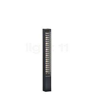 IP44.de Lin Connect Paletto luminoso LED nero - con picchetto da terra - con spina