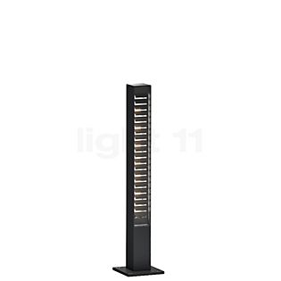 IP44.de Lin Connect, luz de pedestal LED negro - con pie - con enchufe