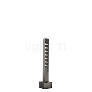 IP44.de Lin, luz de pedestal LED marrón - con pie - sin enchufe