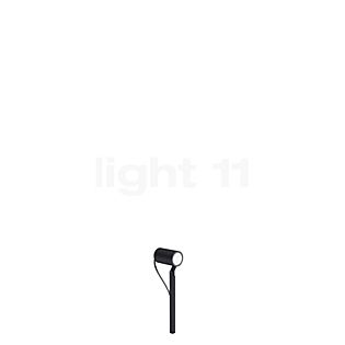 IP44.de Piek Strahler LED mit Erdspieß schwarz - 25 cm