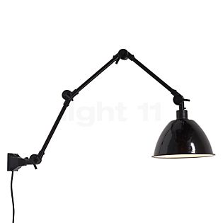 It's about RoMi Amsterdam, lámpara de pared pantalla metal - negro - amplitud 100 cm , Venta de almacén, nuevo, embalaje original