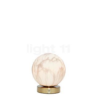 It's about RoMi Carrara Lampe de table blanc/doré