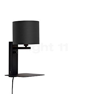 It's about RoMi Florence Wall Light black - without reading light - with shade