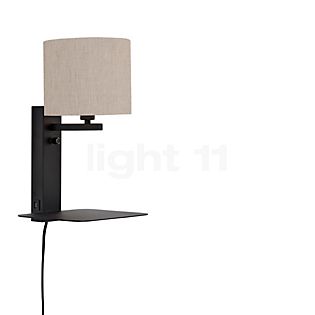 It's about RoMi Florence Wall Light linen bright - without reading light - with shade
