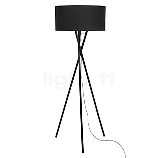 It's about RoMi Hampton Floor Lamp black / black , Warehouse sale, as new, original packaging