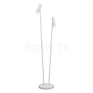 It's about RoMi Havana Lampadaire 2 foyers blanc