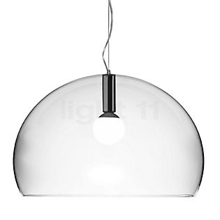 Kartell Big FL/Y, lámpara de suspensión cristal transparente
